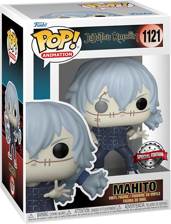 Funko Pop! Animation: JJK - Mahito - (New Arms) - Jujutsu Kaisen - Collectible Vinyl Figure - Gift Idea - Official Products - Toys for Kids and Adults - Anime Fans