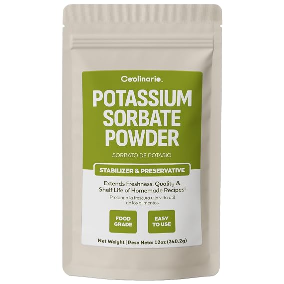 Coolinario Potassium Sorbate (12 Oz) Food Grade Preservative