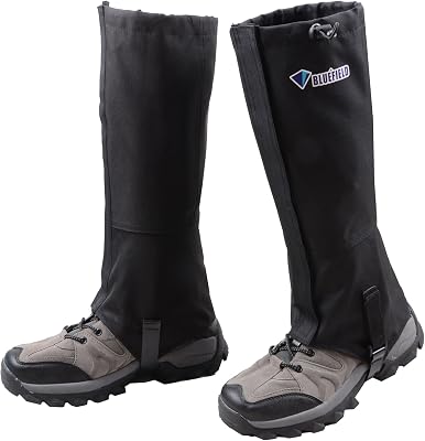 Azarxis Hiking Gaiters for Outdoor Hunting Walking Backpacking Women Men Ankle Leg Guard Boot Legging Cover Snow Waterproof