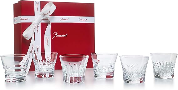 Baccarat Crystal "Everyday" Set Of Six Tumblers