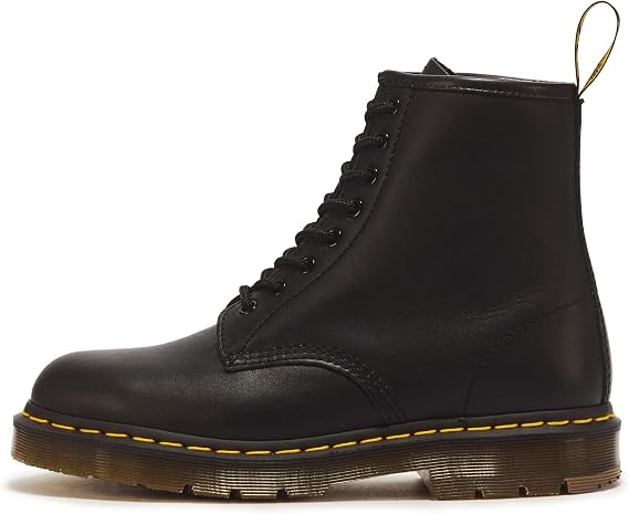 Dr. Martens 1460 Originals 8-Eye, Unisex, Black, Soft Toe, Slip Resistant, 6 Inch Boot (4.0 MW)