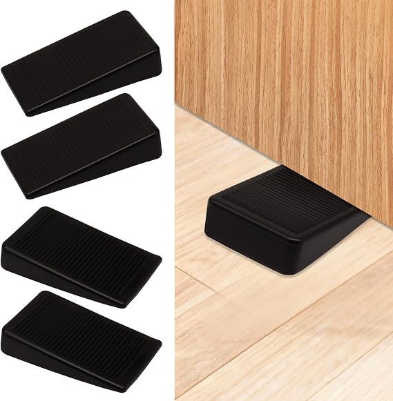 6 Pack Black Shim 2/5" (10mm) | Adjustable Plastic Shims Levelers, Furniture Wedges, Leveling Blocks for Hot Tub Toilet Restaurant Appliance Door Stops