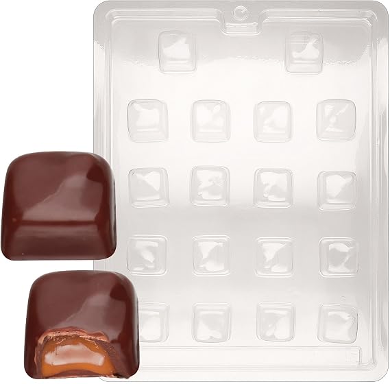 Cybrtrayd AO013 Caramel Chocolate Candy Mold