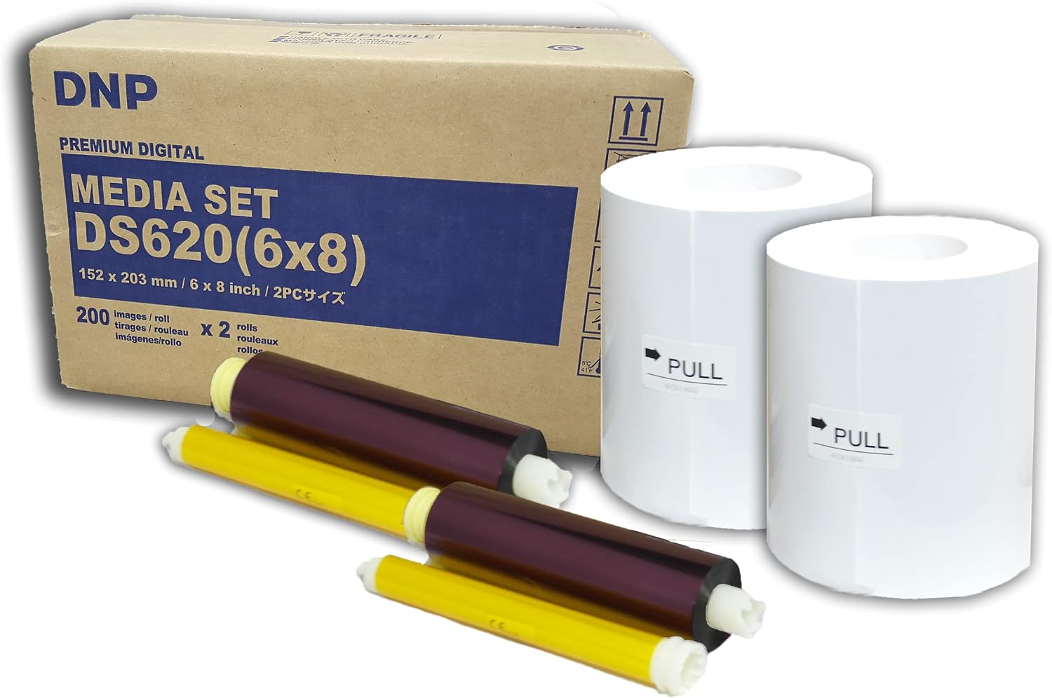 DNP DS620A 6x8 Print Pack - 400 SheetsPack FL-DS62068 by Authorized Seller