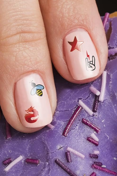 ARTICAL Mixed Shapes - 2 Nail Tattoos, Nail Tattoo, Nail Art, Nail Sticker