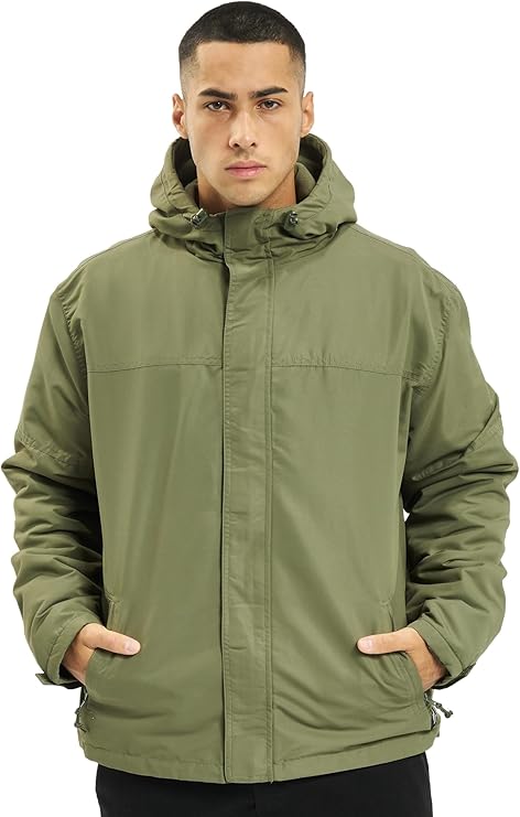 Brandit Men's Windbreaker Front Zip Jacket