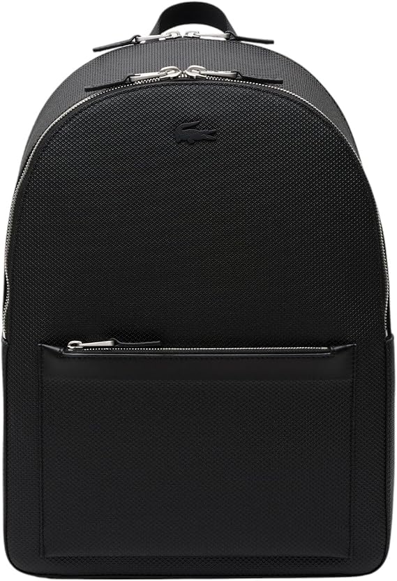 Lacoste Men's Chantaco Backpack, Black, ONE, Black