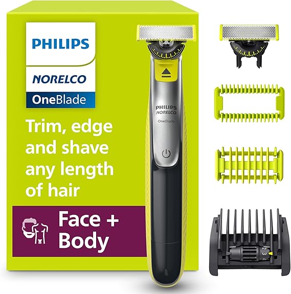 Philips Norelco OneBlade 360 Face + Body Hybrid Electric shaver QP2834/70