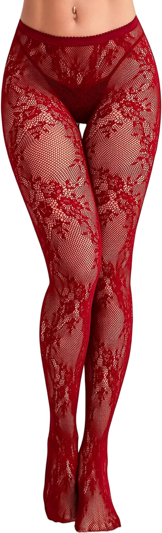 Avidlove Women Lace Patterned Tights with Designs Fishnet Stockings