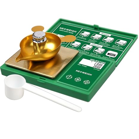Reloading Scale, Powder Scale for Reloading, 1500 Grains x 0.1 gn
