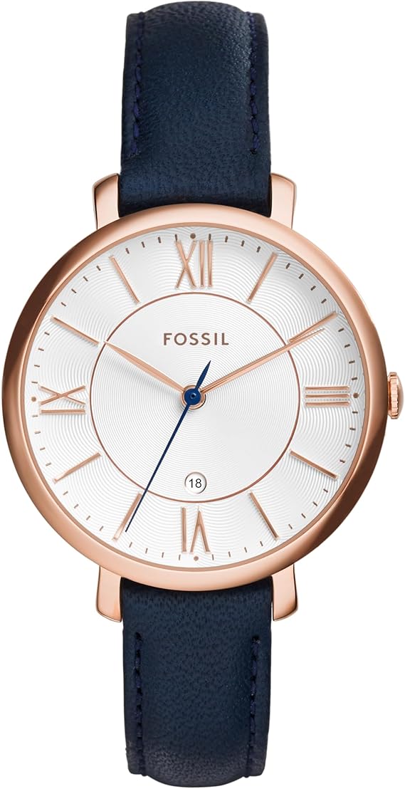 Fossil ES3988 Women's Analogue Quartz Watch with Leather Strap