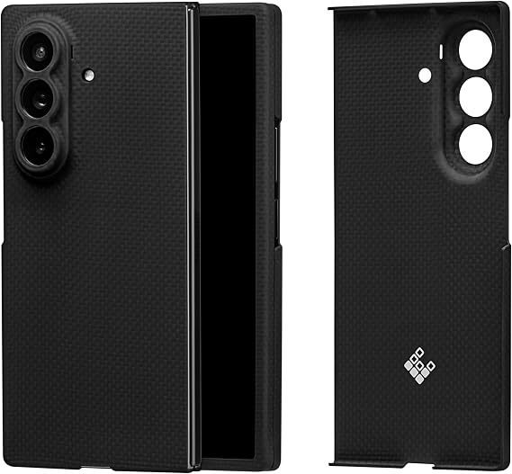 Latercase | Compatible with Galaxy Z Fold 7 | Midnight | Durable Galaxy Z Fold 7 Phone Case | 0.6mm Thin Aramid Fiber, 20 Grams, Precision Lasercut, Full Camera Protection, Nonslip Matte Finish