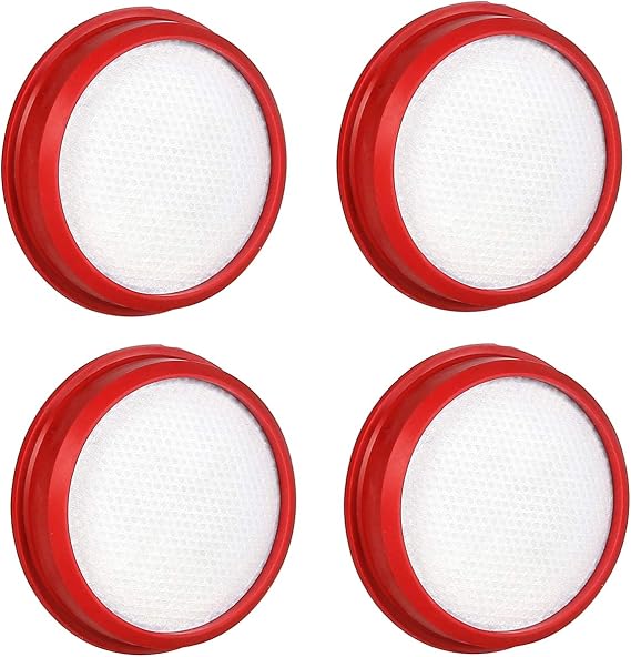 4 Pack Washable Filter Replacement Fit for Dibea D18 & D008 pro Vacuum Cleaner