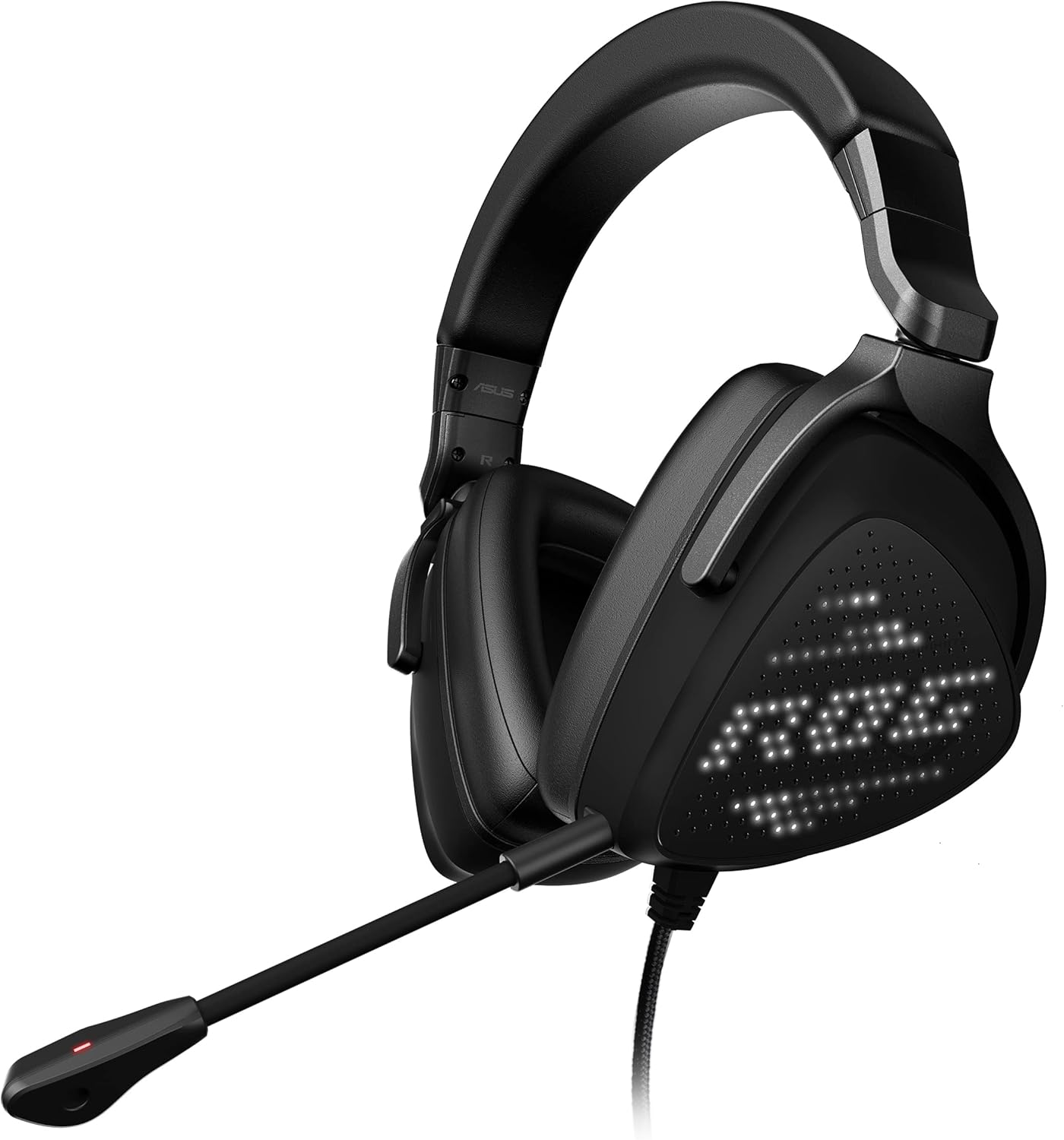 ASUS ROG Delta S Animate Lightweight USB-C Gaming Headset with AI Noise Cancelling Microphone, MQA Rendering Technology, Hi-Res ESS 9281 QUAD DAC, RGB Lighting, PC, Switch, PS5