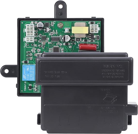 Upgraded 3316348.900 RV Fridge Circuit Control Board, Fit for DM2652 RM2652 NDM1062 RV Refrigerator Power Module Board Seven Ports at The Bottom,Cannot Replace The Bottom Eight Or Ten Ports Old Board