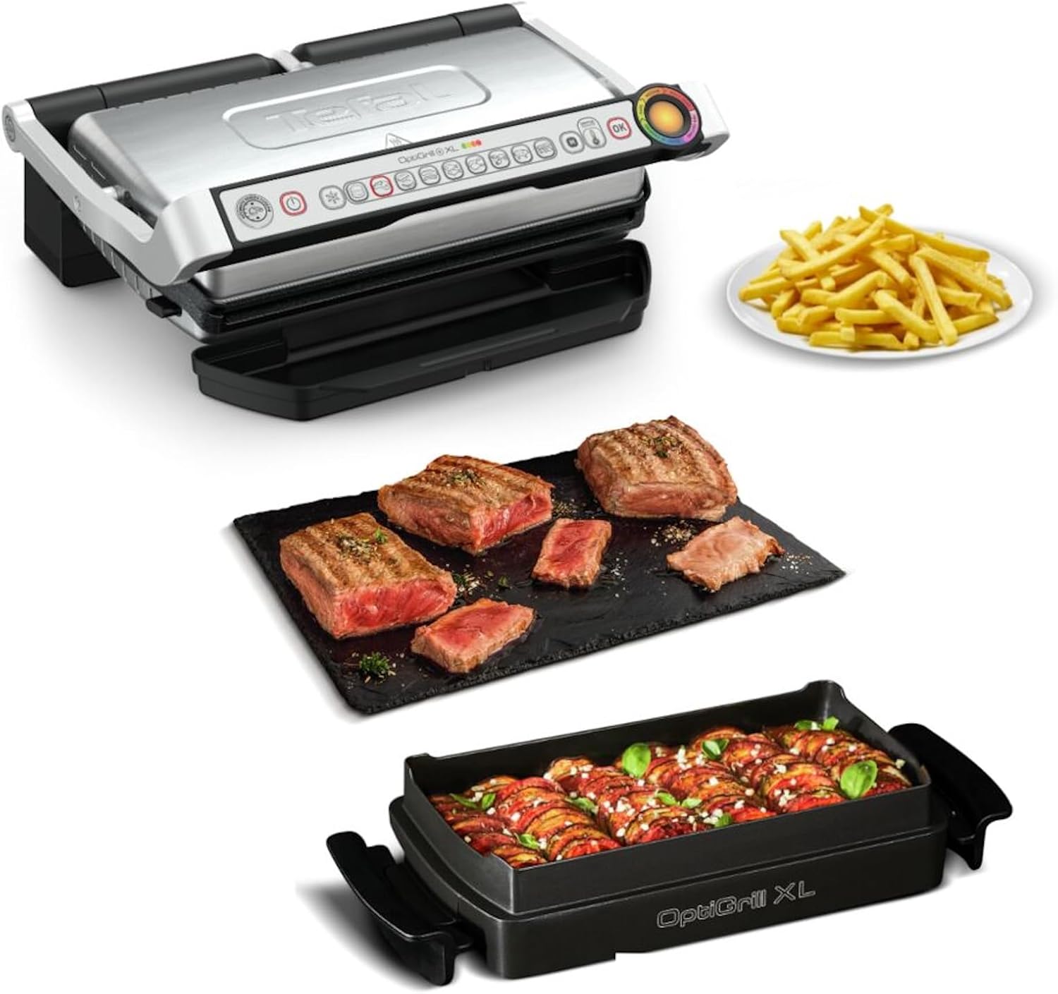 Tefal GC 724D Contact Grill Stainless Steel