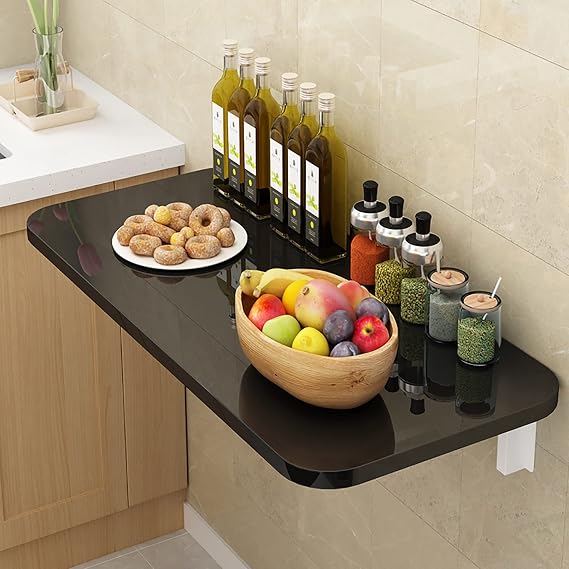 Laundry Folding Table, fold down table, Wall Mounted Folding Table, Folding Kitchen Table, laundry room folding station, Laundry Table Foldable With Bracket , Wall Shelf Computer Desks Workstations (