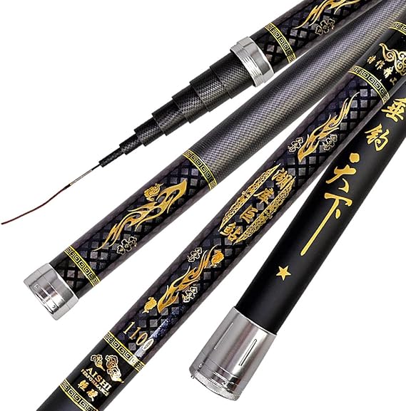 Telescopic Fishing Rod Carbon 8m 9m 10m 11m 12m 13m 14m 15m 16m Ultralight and Super Hard Fishing Rods Long Range