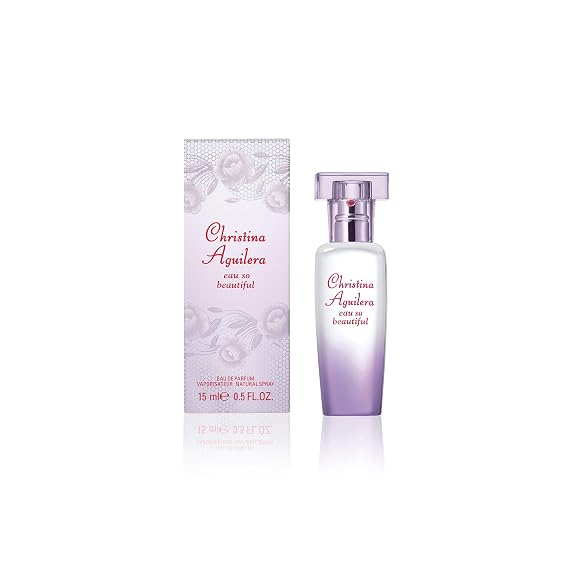Christina Aguilera Eau So Beautiful, Perfume for Women, Eau de Parfum Spray, 0.5 fl. oz.