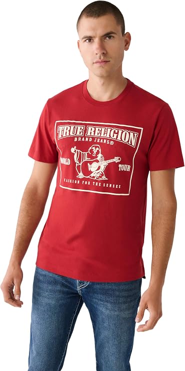 True Religion Men's SRS Puff Crew Tee