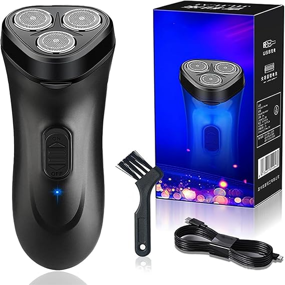 Electric Razor for Men,2025 New Upgrade Wet Dry Cordless Waterproof Rechargeable Shavers for Men,Portable Face Shaver,Electric Razor for Boyfriend Husbands Fathers