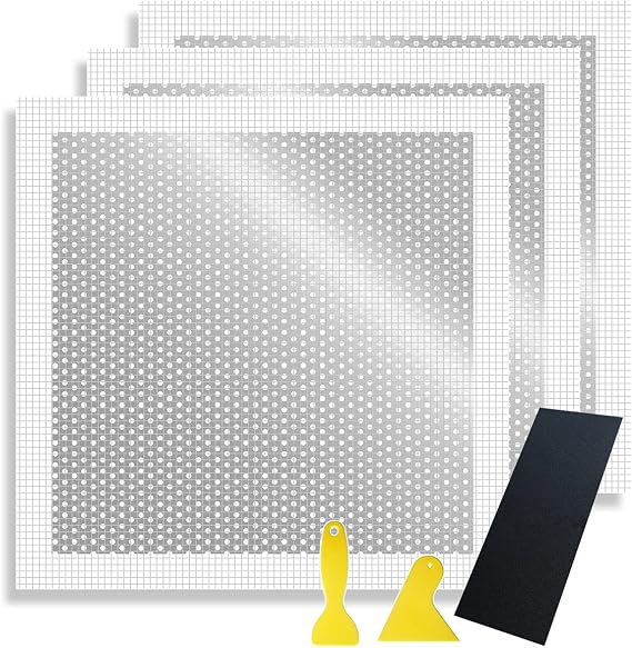8 Inch Drywall Repair Patch with Platic Scraper for Wall Large Hole Repair
