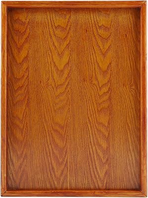 Wooden Rectangular Tea Tray 35x24cm Wood Serving Tray for Tea Coffee Snacks Food Can Be Used for Tea Coffee Snacks Traditional Chinese Japanese Design
