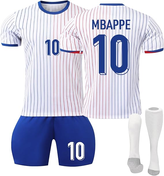 France 24 Football Jersey France Home/Away Football Jersey for Children Adults Football Jerseys Shorts and Socks Suit Boys Men