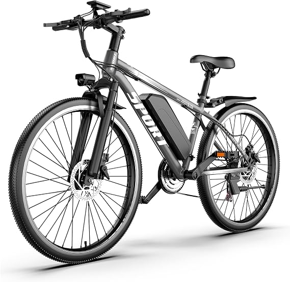 Electric Bike for Adults - Peak 1500w Motor Ebike, 25MPH/ 65Miles, 26" Electric Mountain Bike with 48V Removable Battery, 7-Speeds, Commuter Electric Bicycle for Adults & Teens