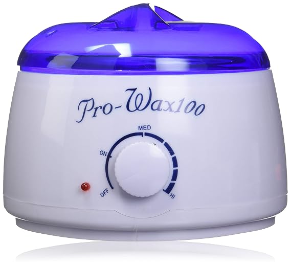 100 Hot Wax Heater/Warmer Salon Spa Beauty Equipment for Hard Strip Waxing 400ML, White
