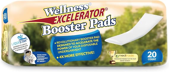 Unique Wellness Excelerator Booster Pads, 20 Count