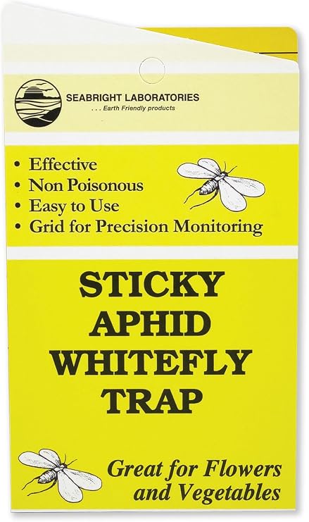 Aphid and Whitefly Sticky Traps - 5 Pack
