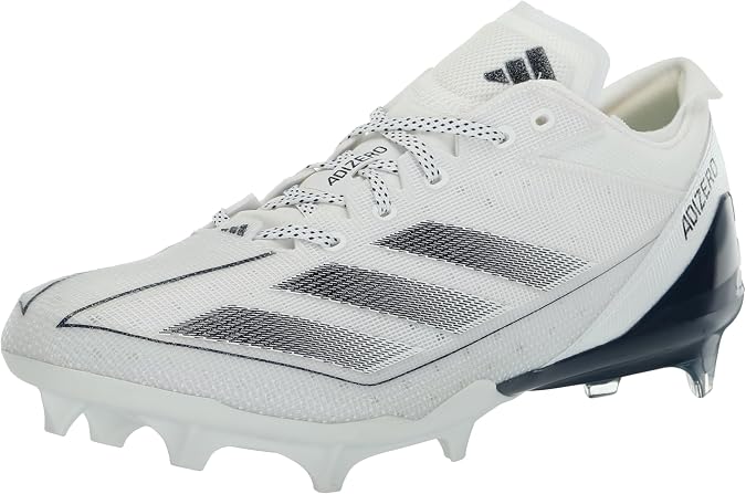 adidas Mens Adizero Electric American Football Sneakers Shoes - White