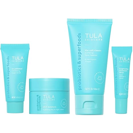 TULA Skin Care Best Sellers Mini Holiday Kit