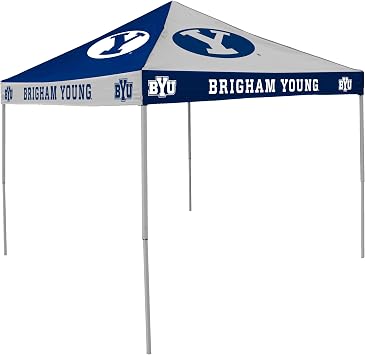NCAA Alabama Crimson Tide 9-Foot x 9-Foot Pinwheel Tailgating Canopy, Crimson/White