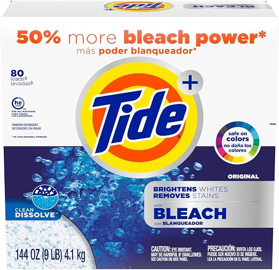 Laundry Detergent with Bleach