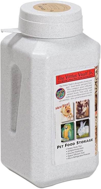 Vittles Vault Vittles Vault Junior Pet Food Storage Container, 4 Pounds