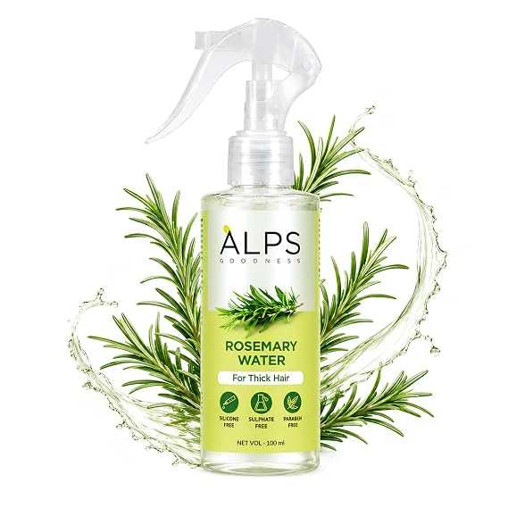 Alps Goodness Rosemary Water Spray for Hair Growth, 3.38 Fl Oz (100 ml)