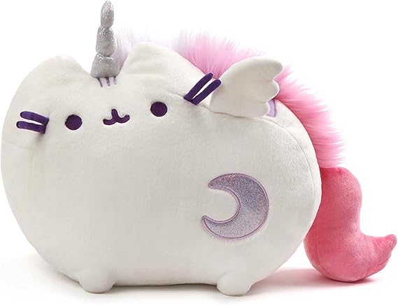 GUND Pusheen Super Pusheenicorn 12-Inch Plush Toy with Lights & Sounds, 8+