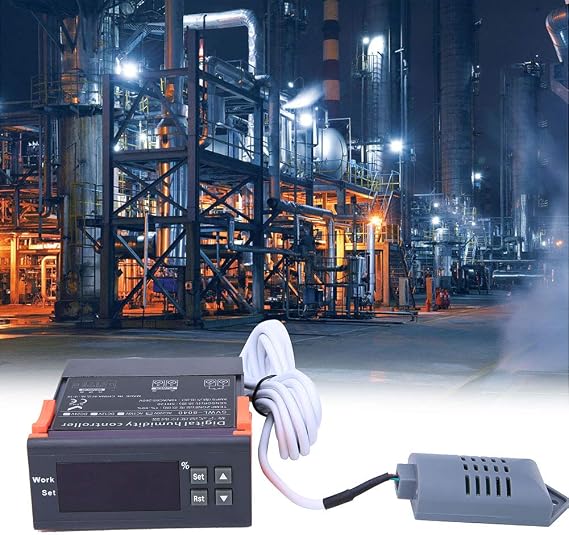 220V Digital Air Humidity Control Controller WH8040 Range 1%-99% RH All-Purpose Digital Temperature Controller Electrical Tools