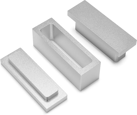 Pre-Press Mold 6061 Aluminum Pre Press Mold (Silver 1x3)