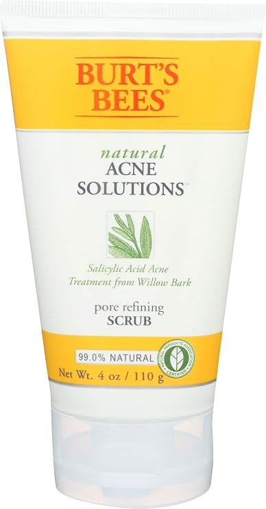 Burts Bees Acne Facial Scrub, 4 OZ