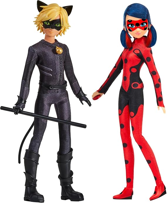 Miraculous Ladybug & Cat Noir Season 6 2 Pack by Playmates Toys