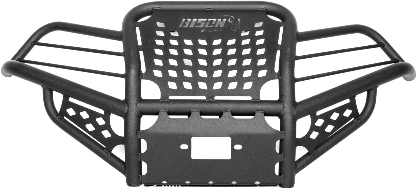 Bison 166-117H ATV Front Bumper Wrinkle Black Can-Am Outlander 450 570 14-2019