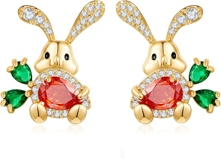 Easter Bunny Earrings for Women Easter Gifts for Wife Friends