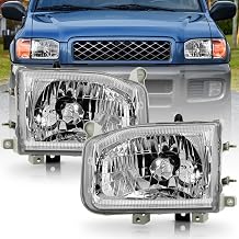 KEEKPO - For 1999 2000 2001 2002 2003 2004 Nissan Pathfinder Headlights Headlamps Pair Assembly Replacement Left+Right