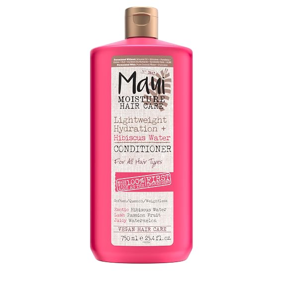 Maui Moisture Lightweight Hydration+ Hibiscus Water Conditioner, 25.4 fl oz
