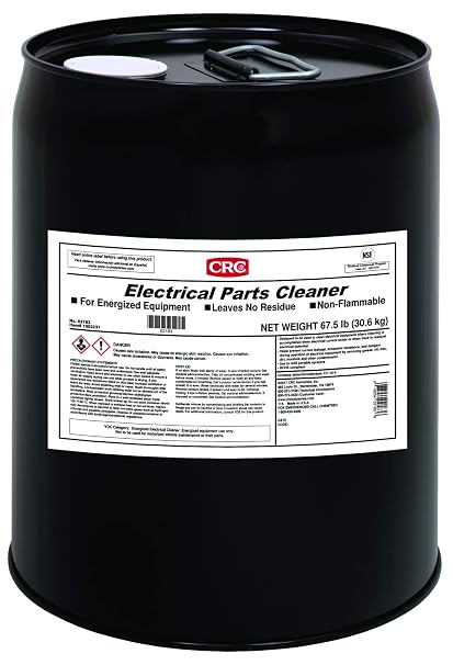 CRC Electrical Parts Liquid Cleaner, 5 Gallon Pail