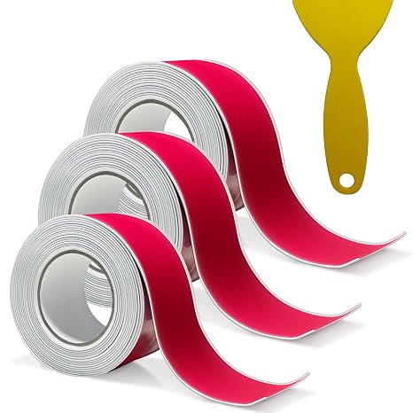 Self-Adhesive Waterproof Caulk Tape for Toilet, Tub, Kitchen, Corners, Bath