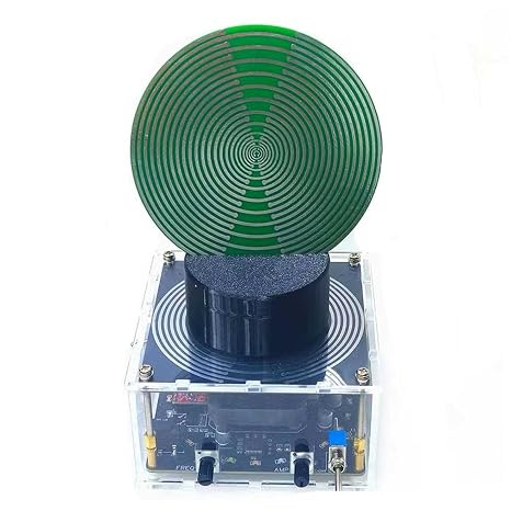 Motorized Oscillation Disc, Rotatable MWO Polarizing Disc, with LED Frequency Alignment & Rotating Field Generator, for Environmental Rejuvenation Rotation Space Energy Activators